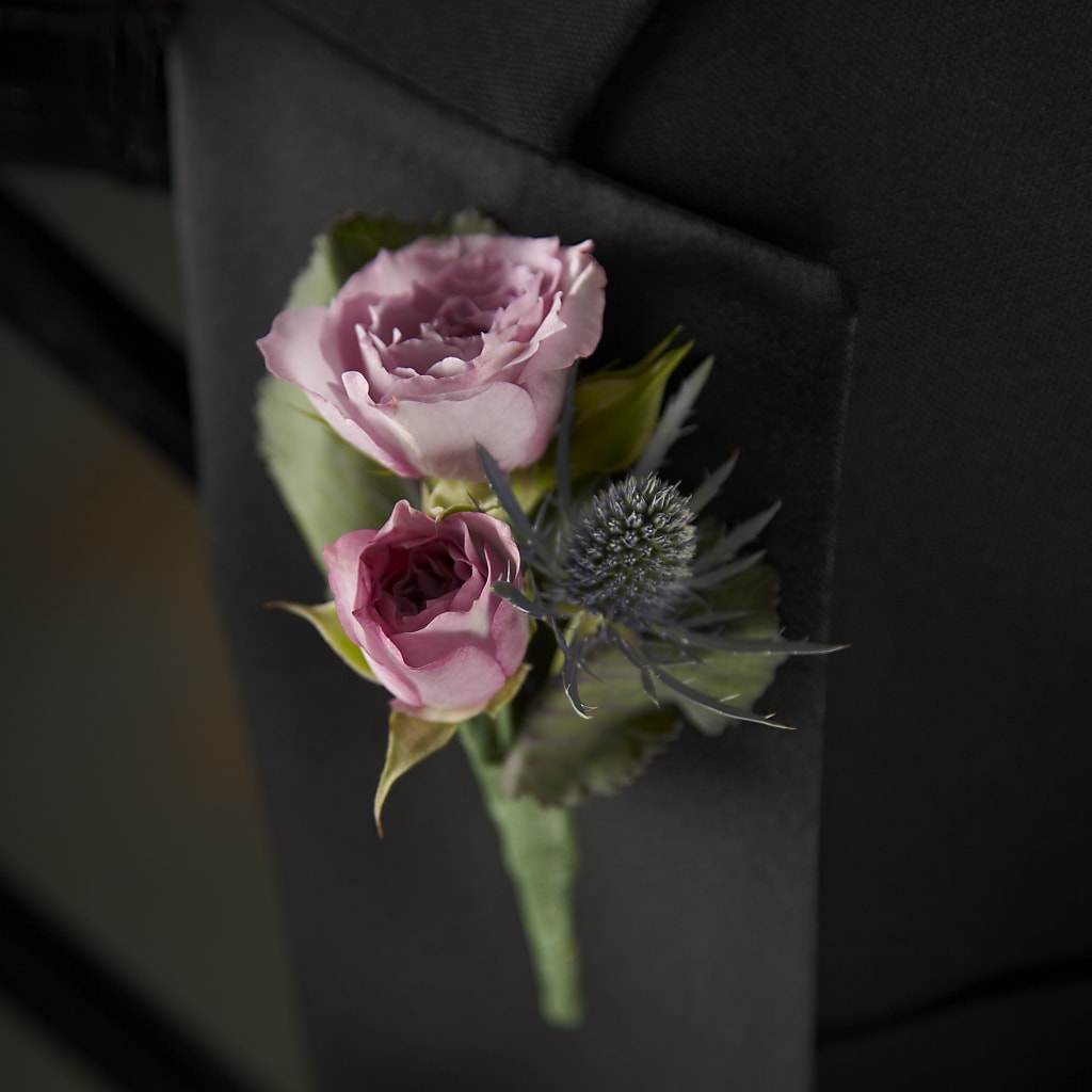 Veronica Boutonniere – The Owls Nest Florist, York SC