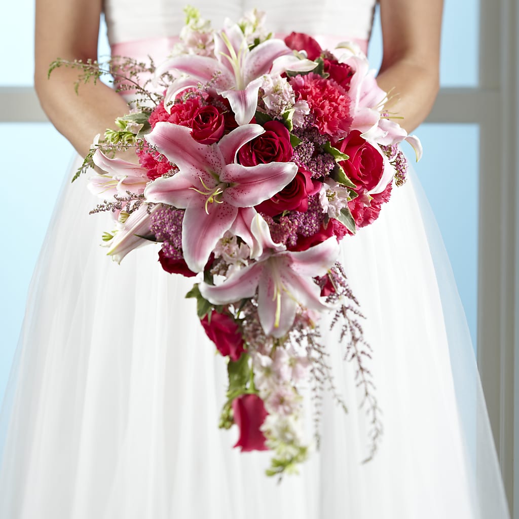 Lily & Rose Bouquet – The Owls Nest Florist, York SC
