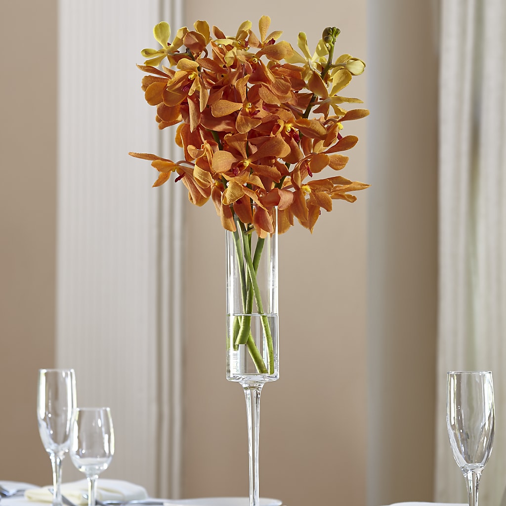 Orange Mokara Bouquet – The Owls Nest Florist, York SC