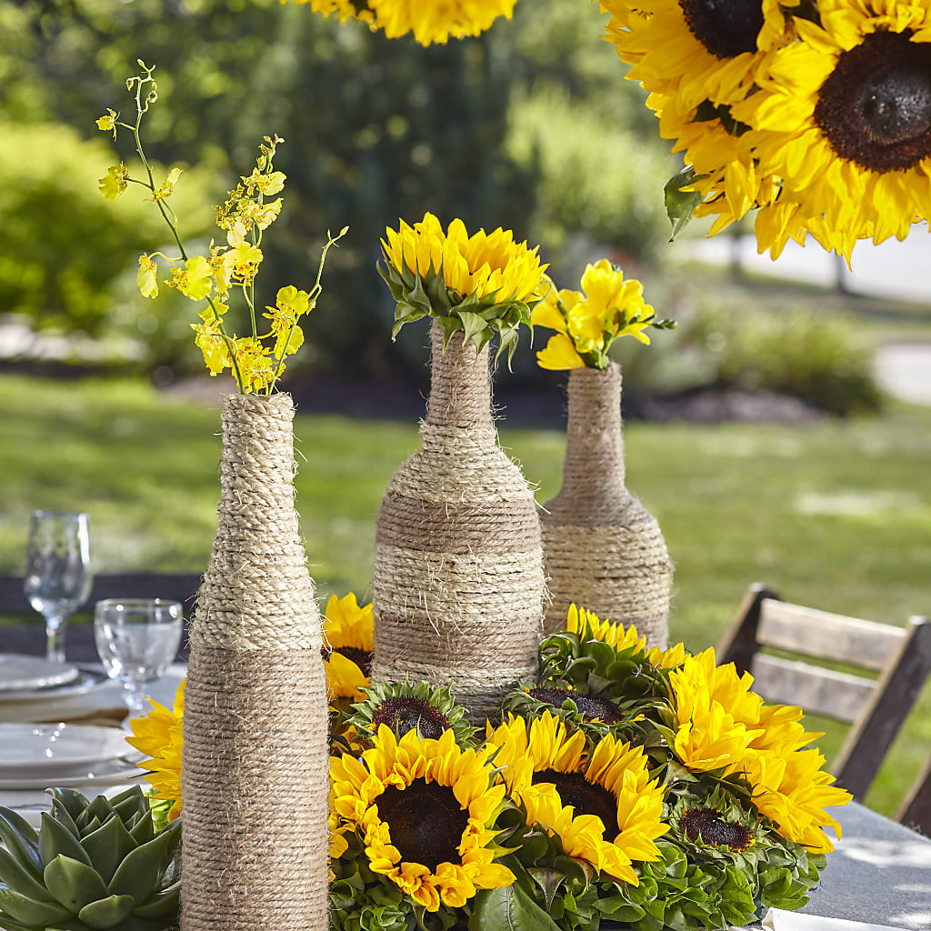 Sublime Garden Centerpiece – The Owls Nest Florist, York SC