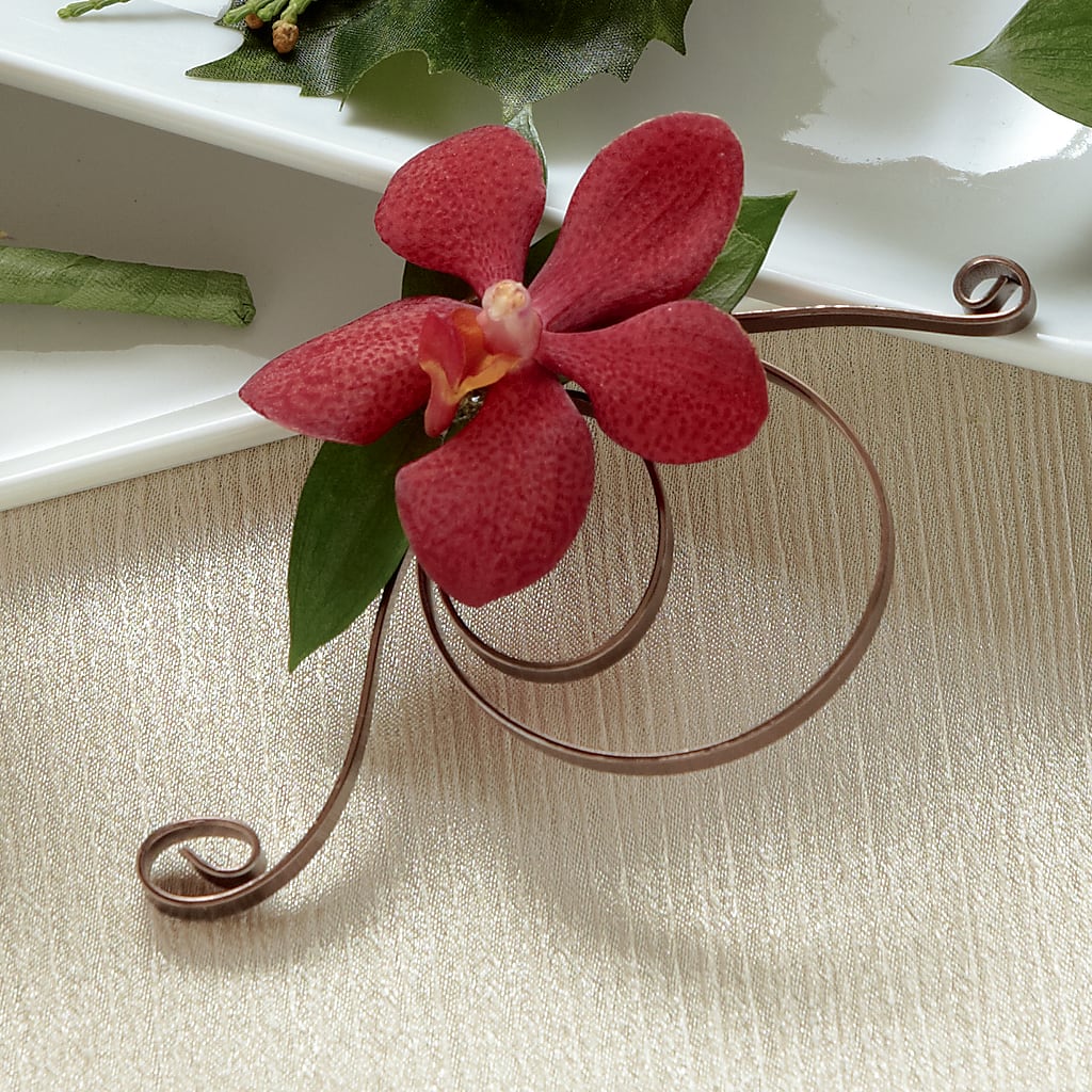 Red Mokara Boutonniere – The Owls Nest Florist, York SC