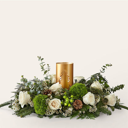 Chestnuts Roasting Centerpiece –  The Owls Nest Florist, York SC