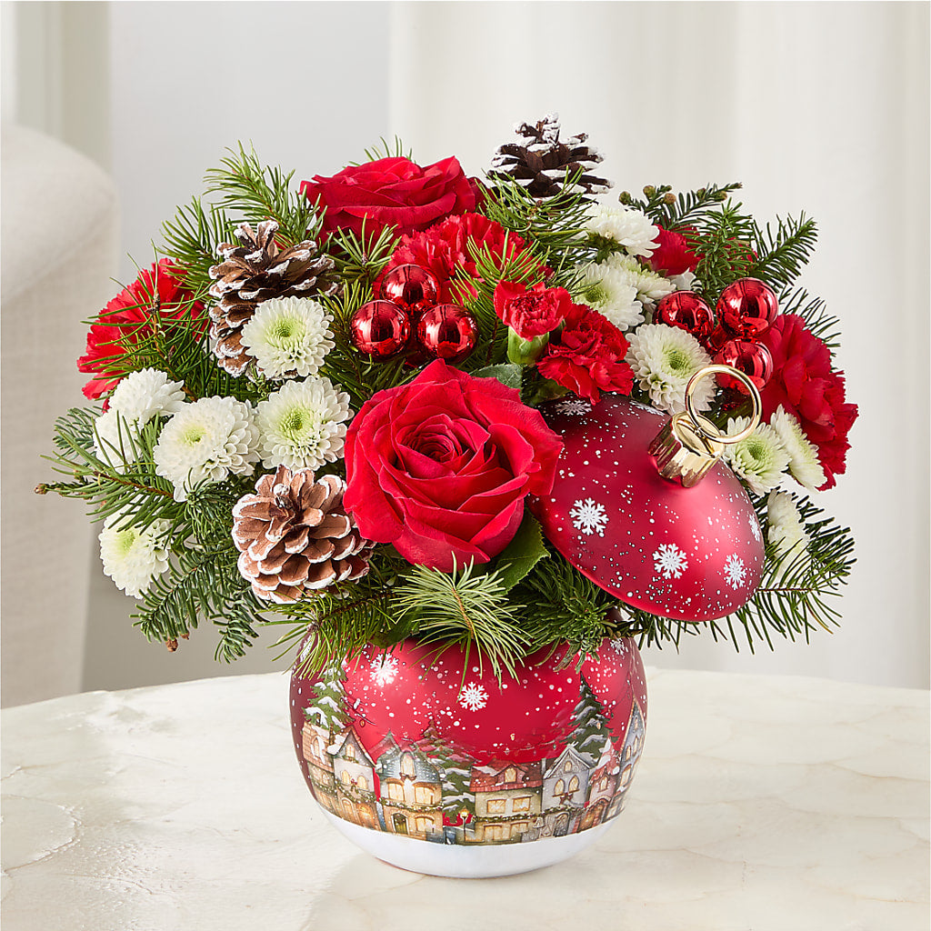 Christmas Carols Ornament –  The Owls Nest Florist, York SC