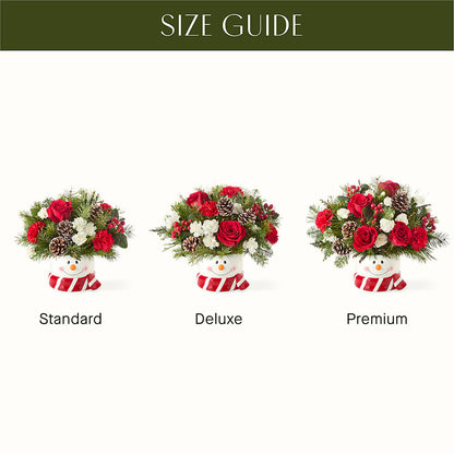 Jolly Snowman Bouquet –  The Owls Nest Florist, York SC