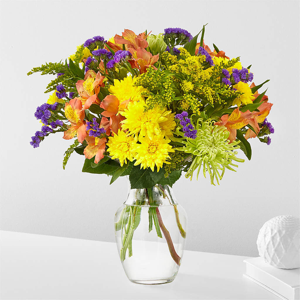 Marmalade Skies Bouquet –  The Owls Nest Florist, York SC