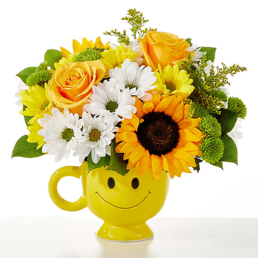Be Happy Bouquet –  The Owls Nest Florist, York SC