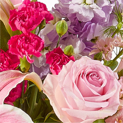 Mauvelous Bouquet –  The Owls Nest Florist, York SC