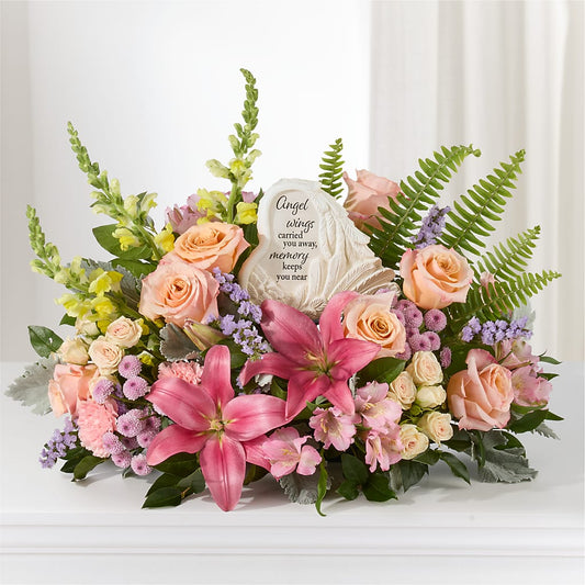 Gentle Light Arrangement –  The Owls Nest Florist, York SC