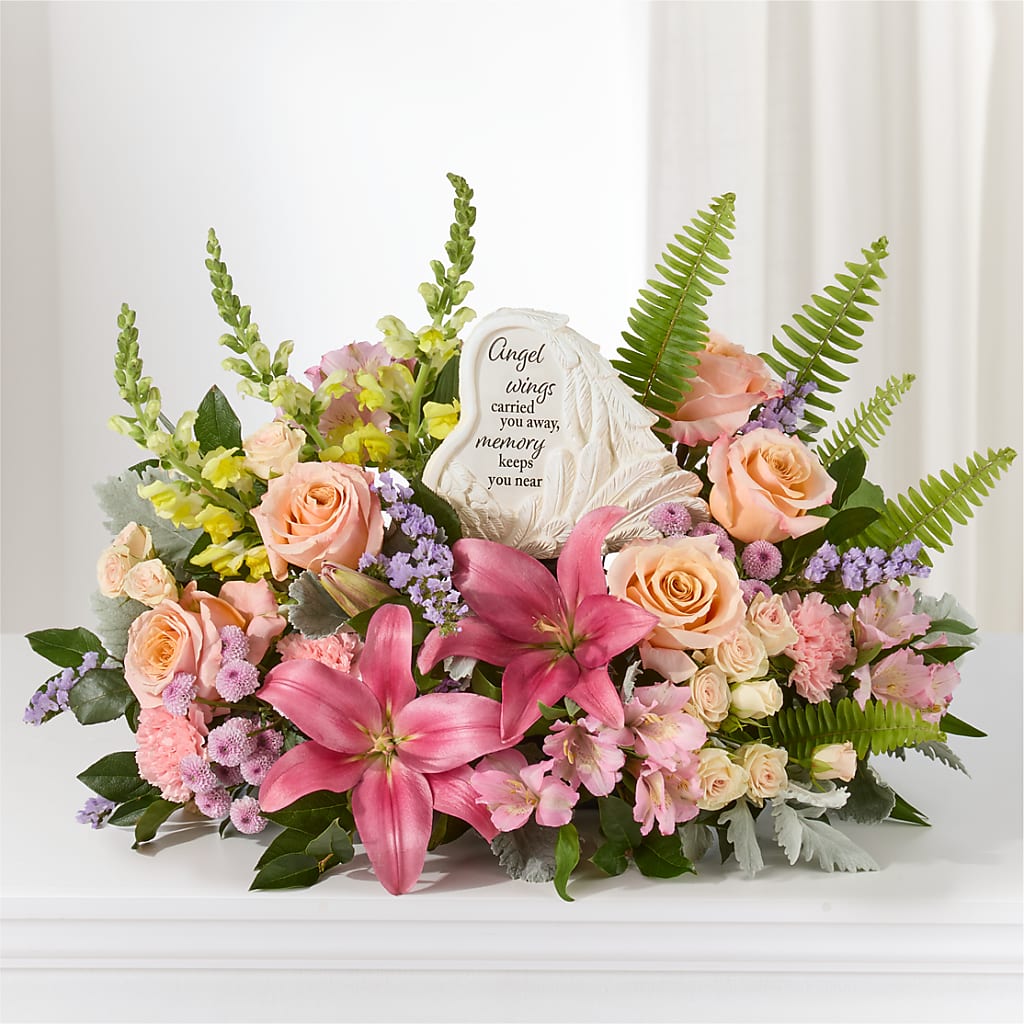 Gentle Light Arrangement –  The Owls Nest Florist, York SC