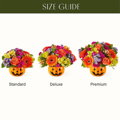 Tricks & Treats Pumpkin –  The Owls Nest Florist, York SC