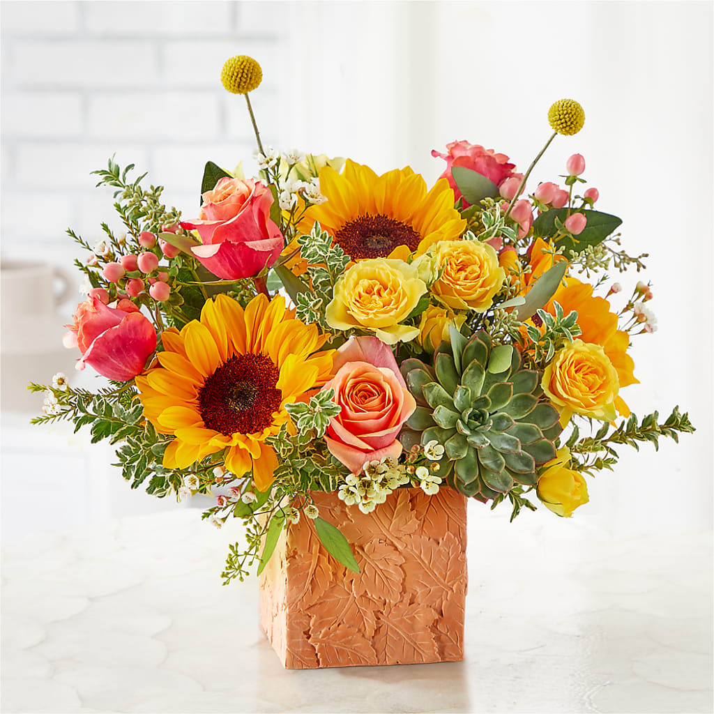 Sunflower Season Bouquet –  The Owls Nest Florist, York SC