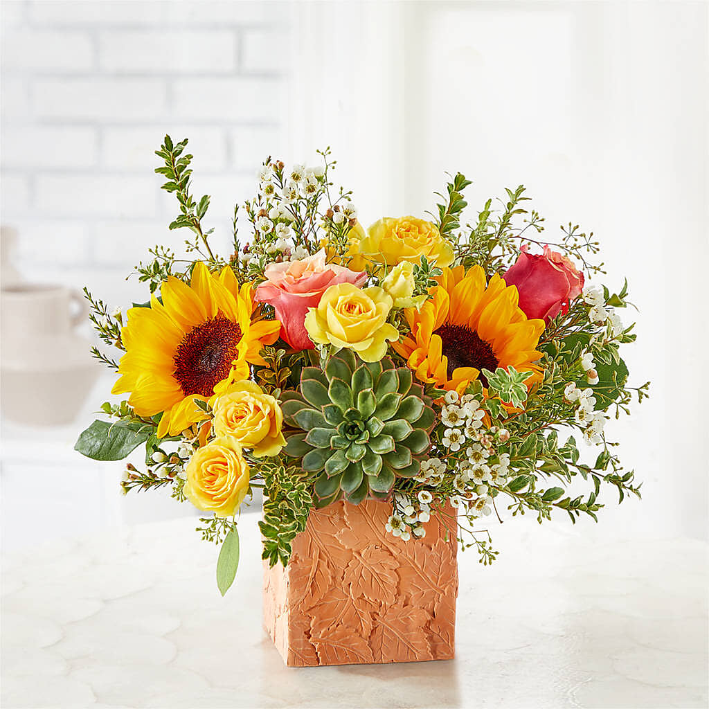 Sunflower Season Bouquet –  The Owls Nest Florist, York SC