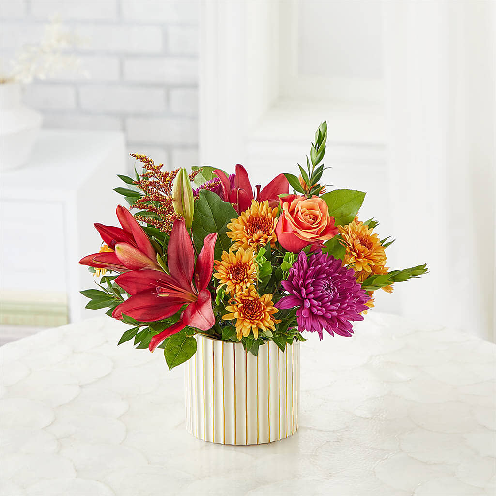 Burgundy Landscape Bouquet –  The Owls Nest Florist, York SC