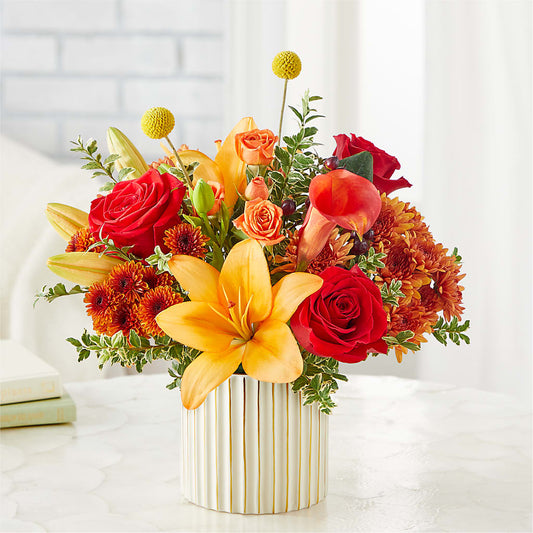 Scarlet Skies Bouquet –  The Owls Nest Florist, York SC