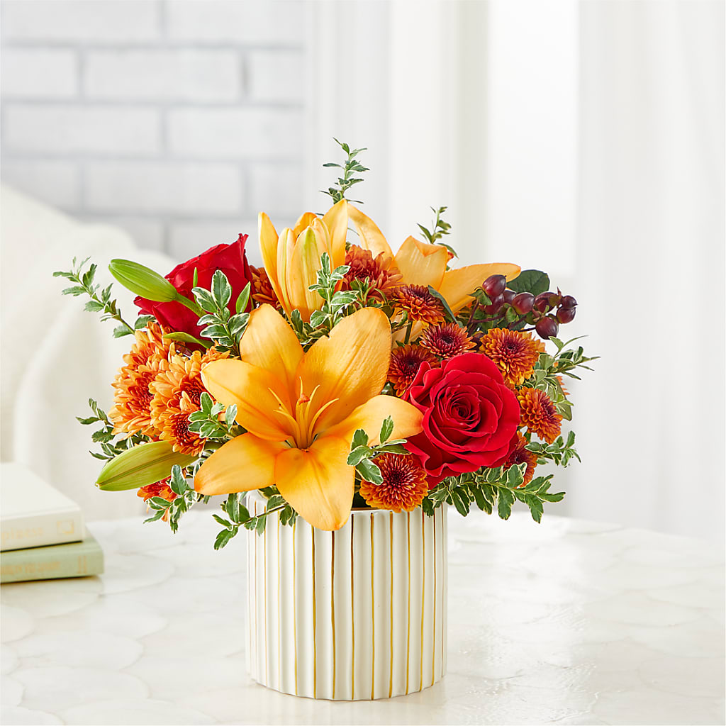 Scarlet Skies Bouquet –  The Owls Nest Florist, York SC