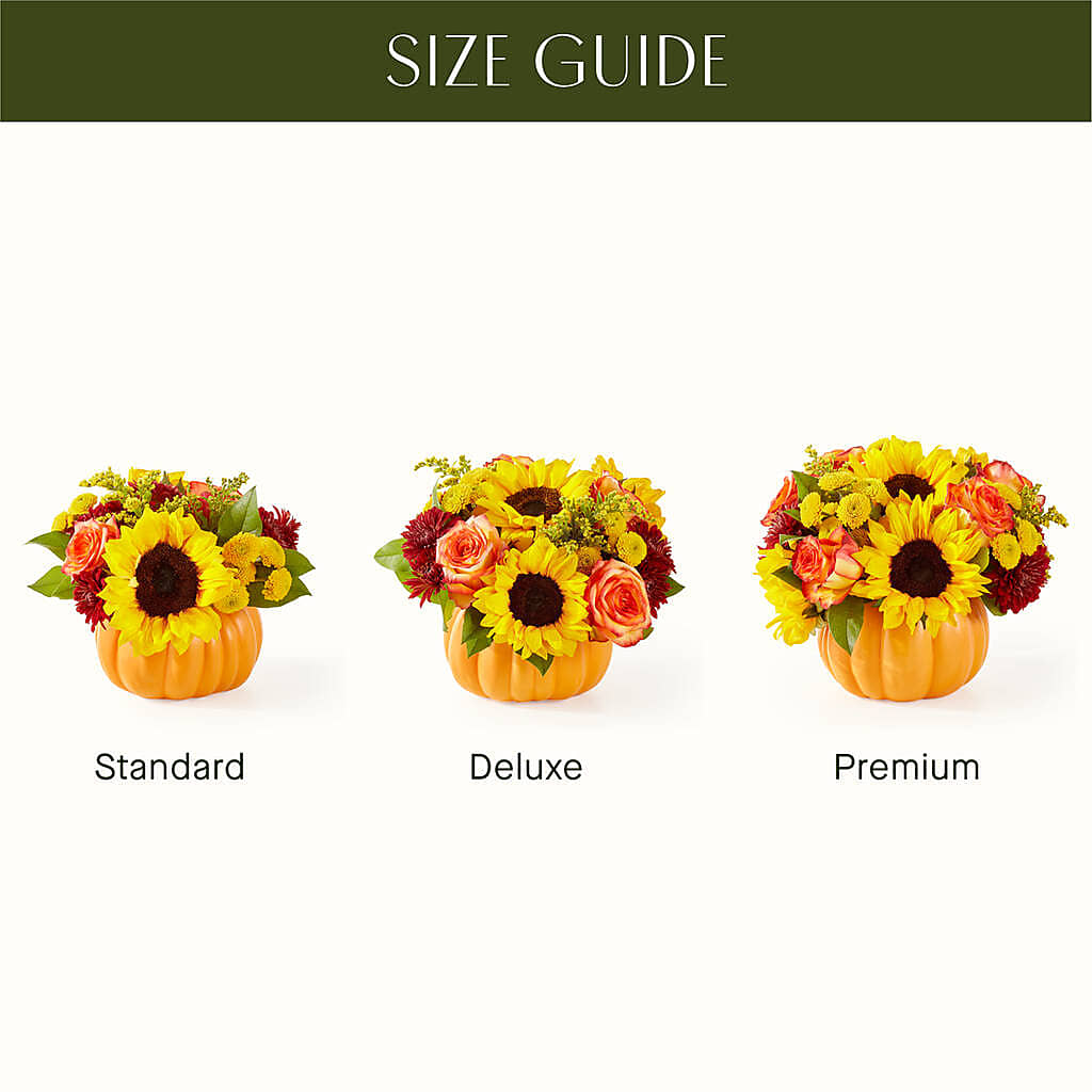 Golden Gourd Pumpkin Bouquet –  The Owls Nest Florist, York SC