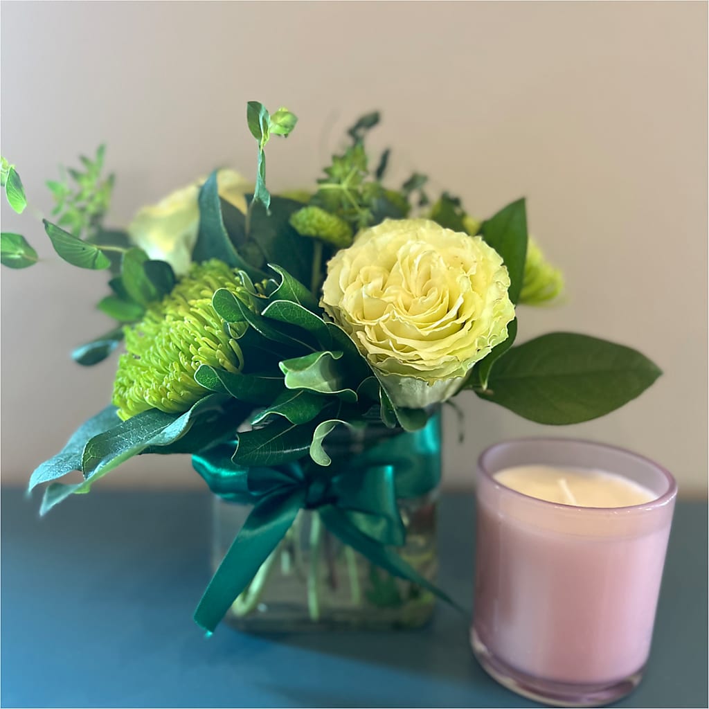 Emerald Forest Bouquet –  The Owls Nest Florist, York SC