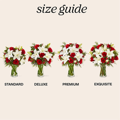 Sparkling Snowflakes Bouquet –  The Owls Nest Florist, York SC