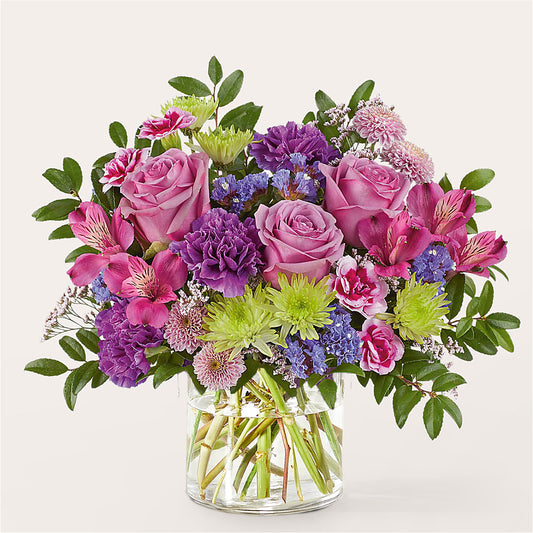 Glass Half Full Bouquet –  The Owls Nest Florist, York SC