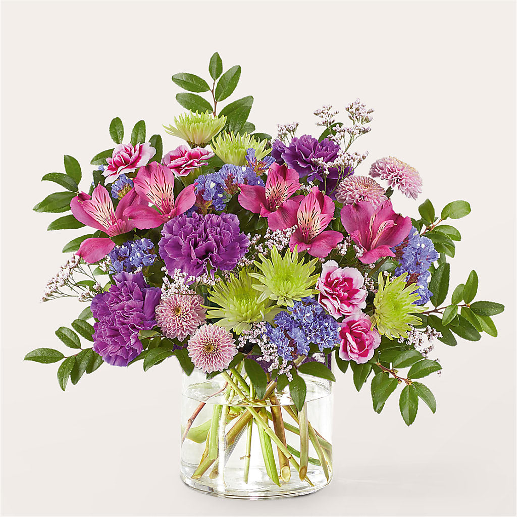 Glass Half Full Bouquet –  The Owls Nest Florist, York SC