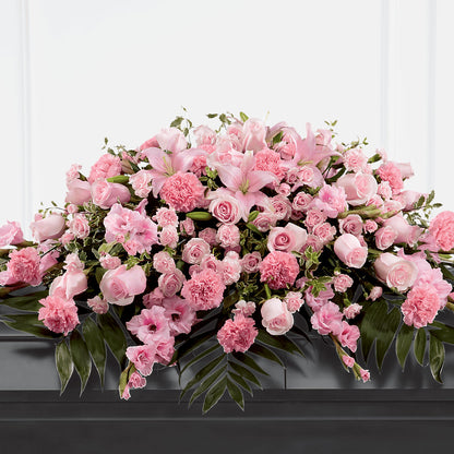 Garden of Comfort Casket Spray (Standard) –  The Owls Nest Florist, York SC