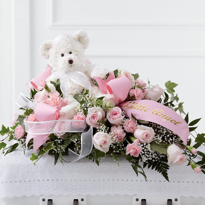Touch of Sympathy Casket Spray –  The Owls Nest Florist, York SC