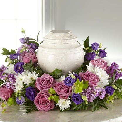 Blooming Sympathy Cremation Adornment –  The Owls Nest Florist, York SC