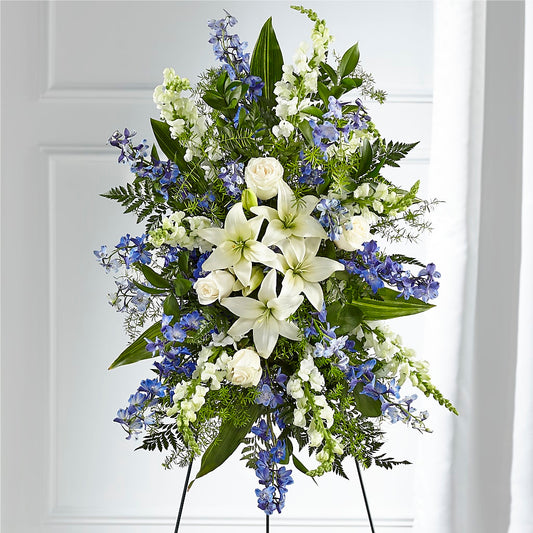 Faithful Friend Standing Spray –  The Owls Nest Florist, York SC