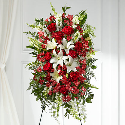 Everlasting Memory Standing Spray –  The Owls Nest Florist, York SC