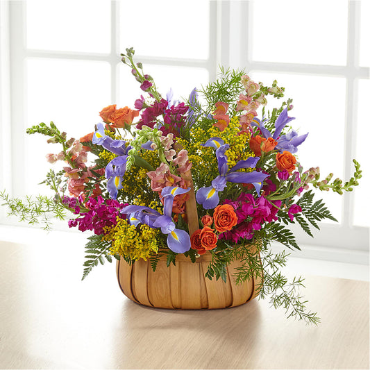 Garden of Life Basket –  The Owls Nest Florist, York SC