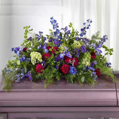 Always Treasured Casket Spray –  The Owls Nest Florist, York SC