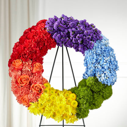 Circle of Love Wreath –  The Owls Nest Florist, York SC