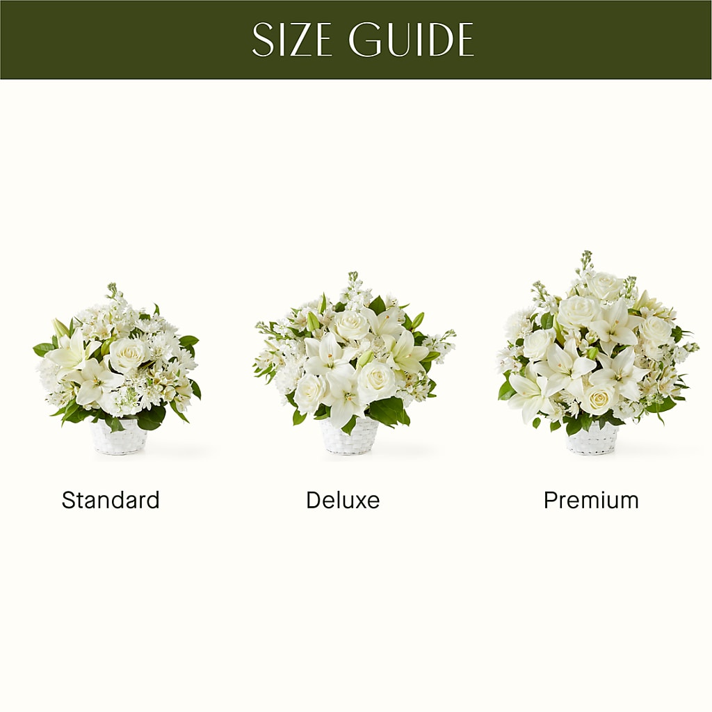 Peaceful Reflections Arrangement –  The Owls Nest Florist, York SC