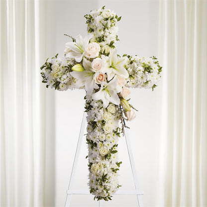 Spiritual Guidance Standing Spray –  The Owls Nest Florist, York SC
