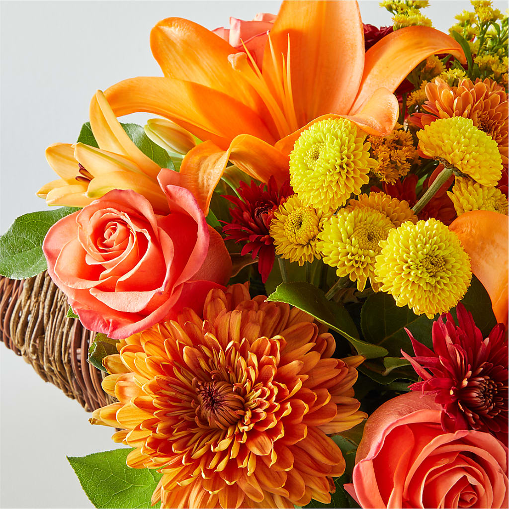 Bouquet of Blessings Cornucopia –  The Owls Nest Florist, York SC