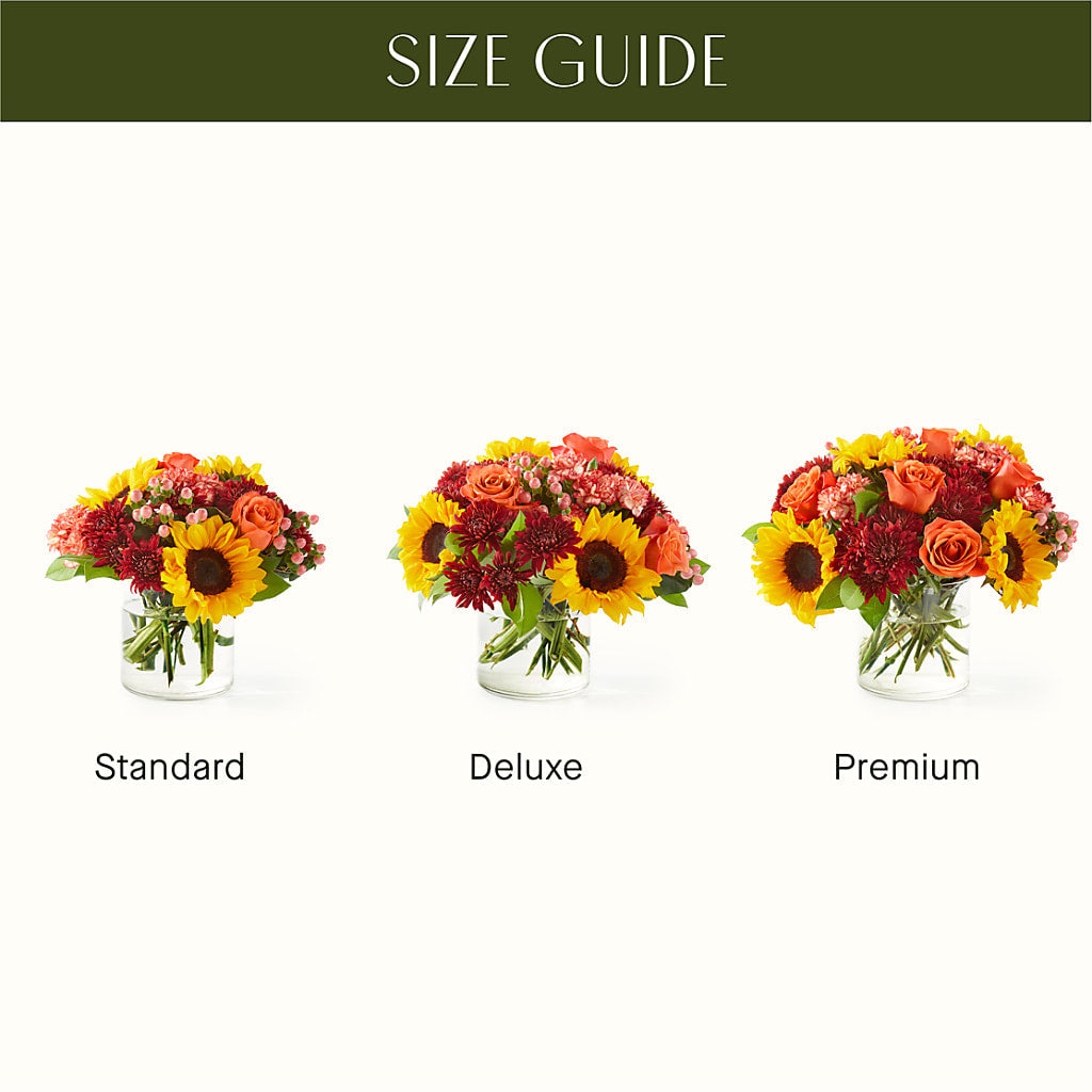 September Sunset Bouquet –  The Owls Nest Florist, York SC