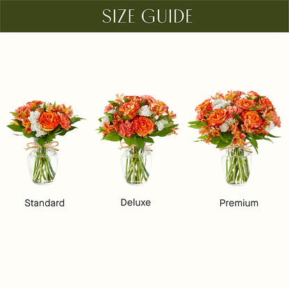 Apricot Glow Bouquet –  The Owls Nest Florist, York SC