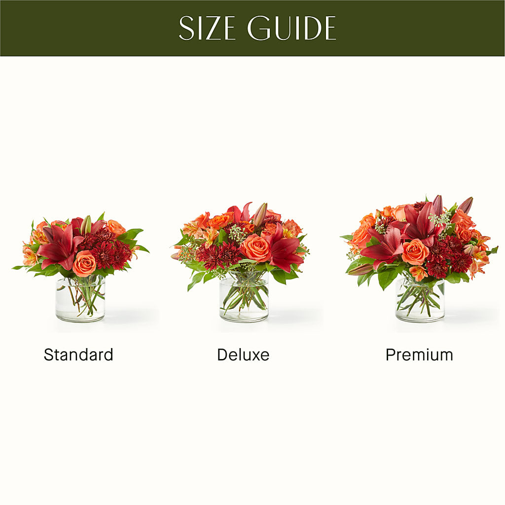 Crimson Leaves Bouquet –  The Owls Nest Florist, York SC