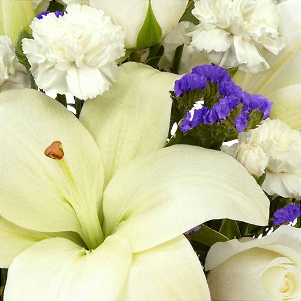 Sapphire Rush Bouquet –  The Owls Nest Florist, York SC