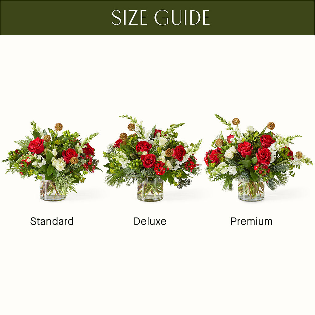 Deck the Halls Bouquet –  The Owls Nest Florist, York SC