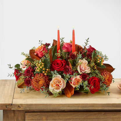 Gather Near Centerpiece –  The Owls Nest Florist, York SC