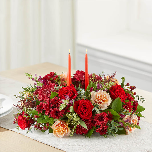 Most Thankful Centerpiece –  The Owls Nest Florist, York SC