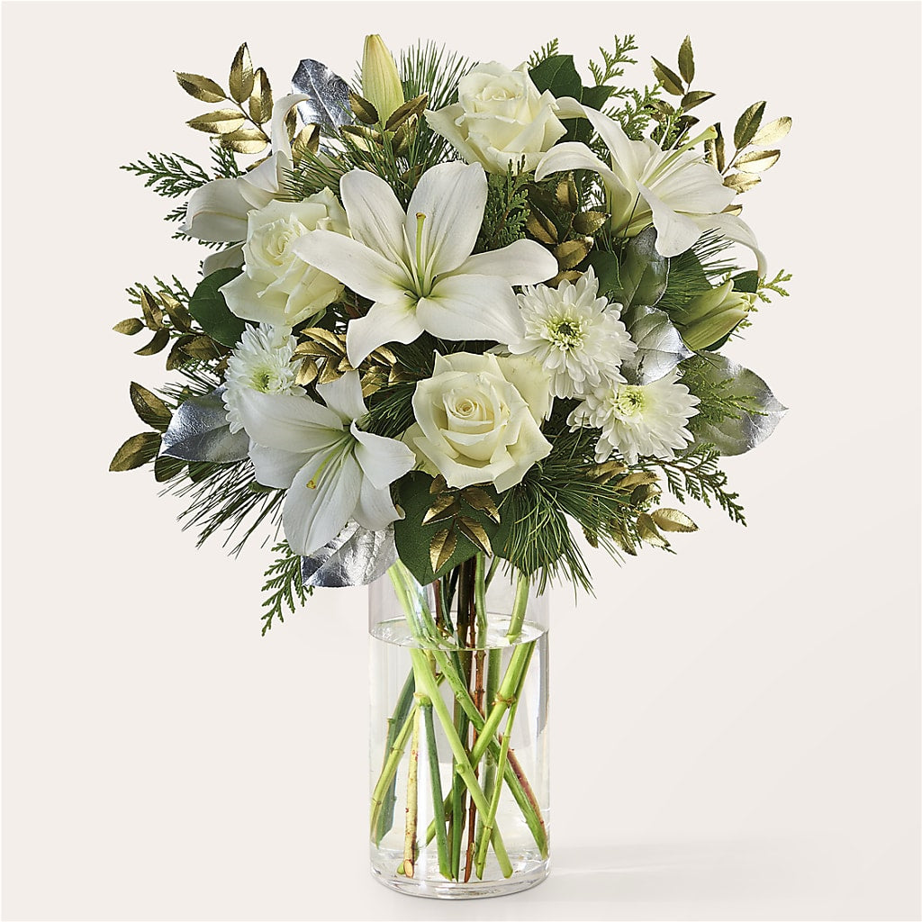 Wintry Mix Bouquet –  The Owls Nest Florist, York SC