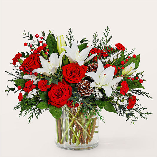 Best in Snow Bouquet –  The Owls Nest Florist, York SC