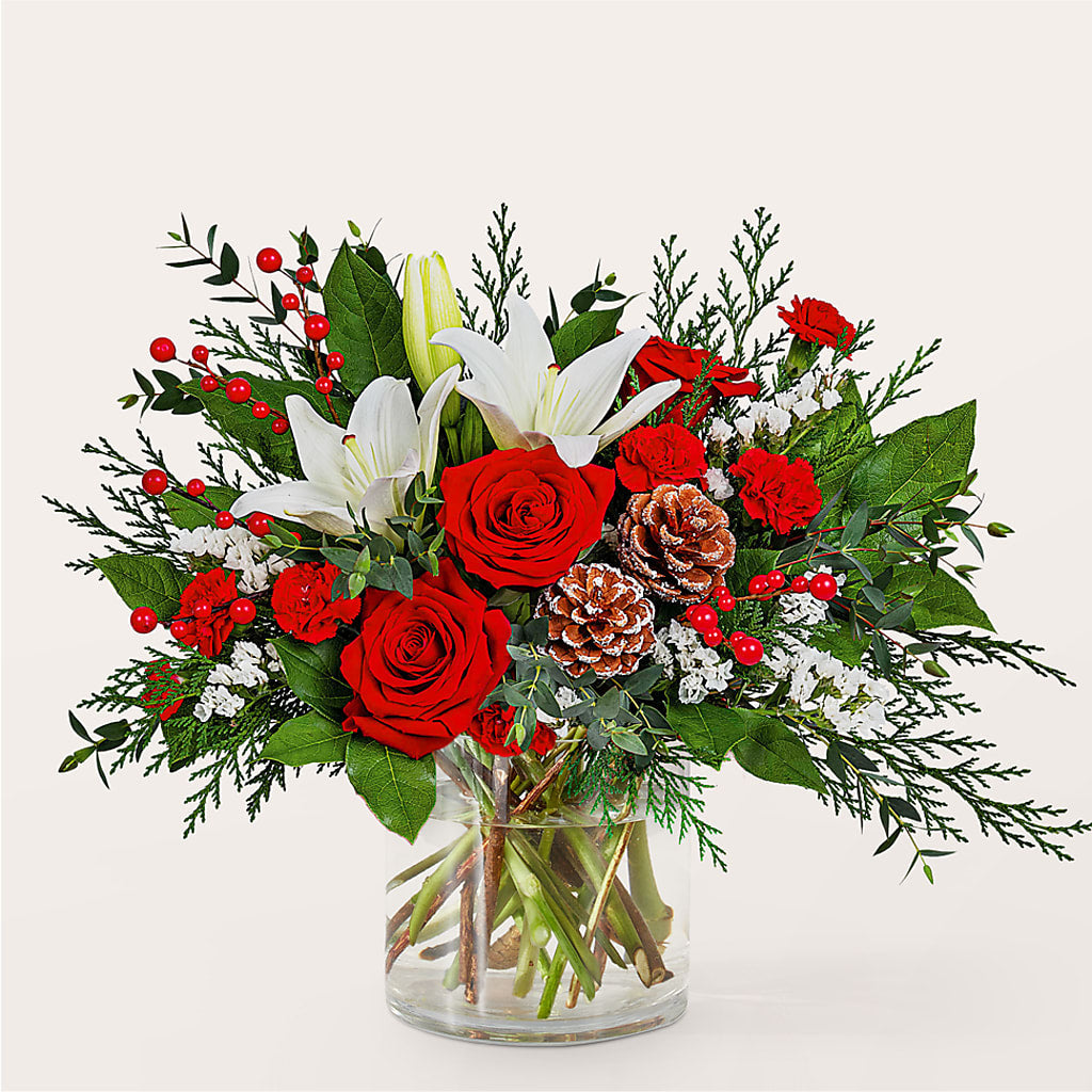 Best in Snow Bouquet –  The Owls Nest Florist, York SC