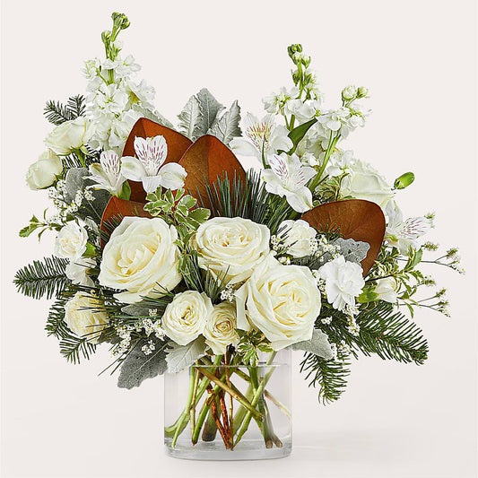 Fresh Snowfall Bouquet –  The Owls Nest Florist, York SC