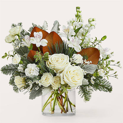 Fresh Snowfall Bouquet –  The Owls Nest Florist, York SC