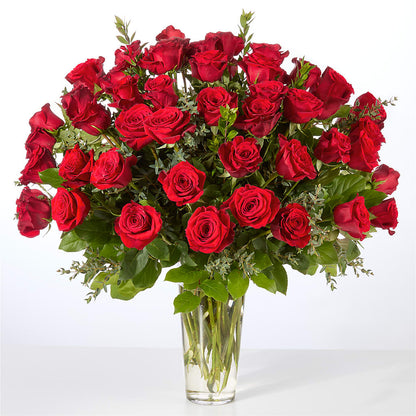 Forever Yours Fifty Stem Red Rose Bouquet –  The Owls Nest Florist, York SC