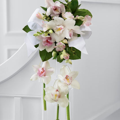 Perfect Entrance Pew Arrangement –  The Owls Nest Florist, York SC