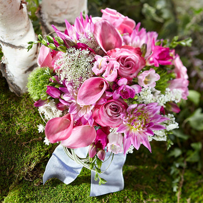 Pink Profusion Bouquet –  The Owls Nest Florist, York SC